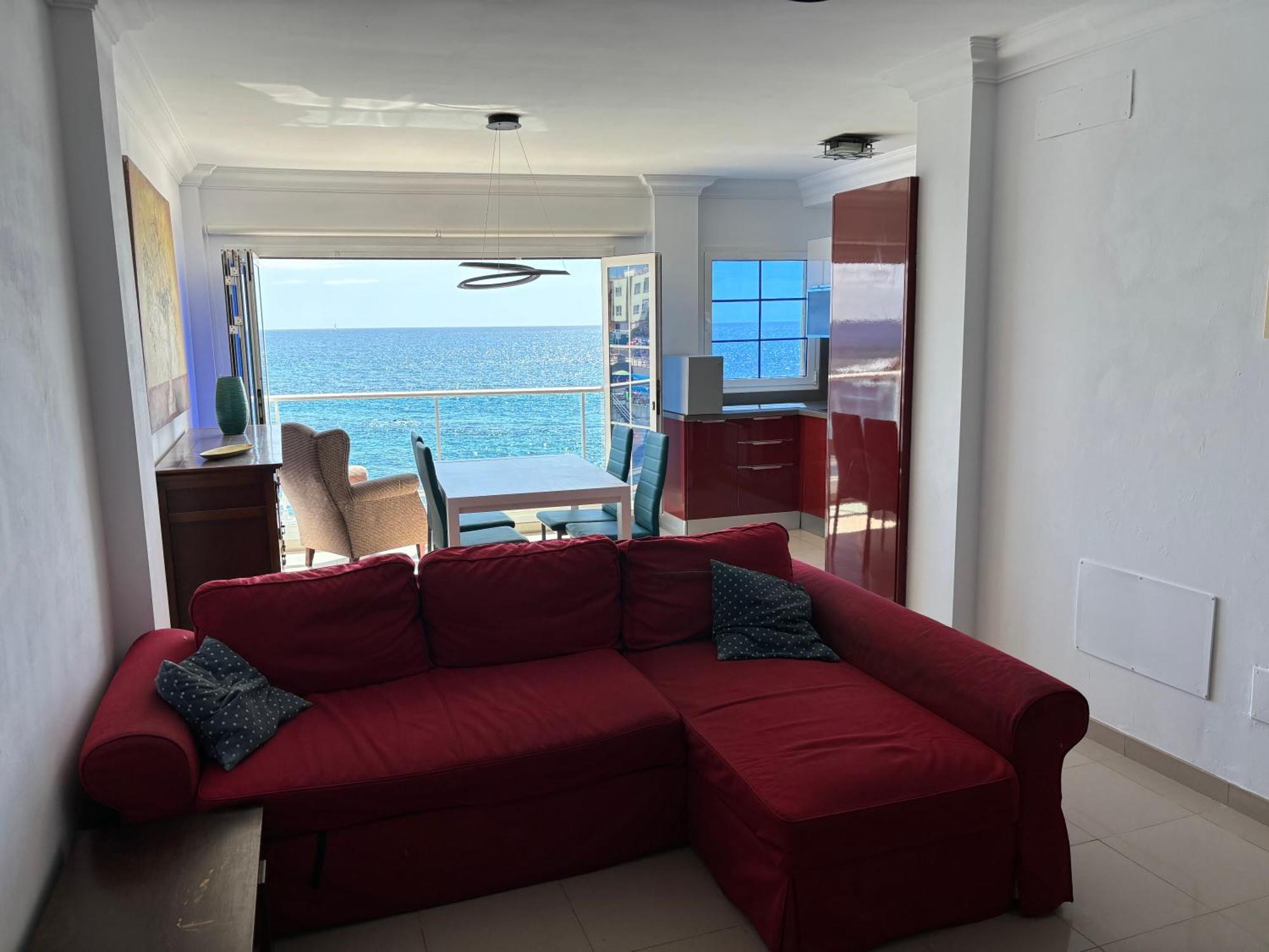 Apartmán Vivienda 1ª Linea Mar En Paseo Maritimo Arinaga Exteriér fotografie