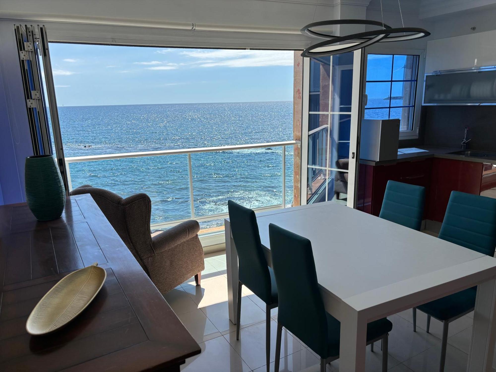 Apartmán Vivienda 1ª Linea Mar En Paseo Maritimo Arinaga Exteriér fotografie
