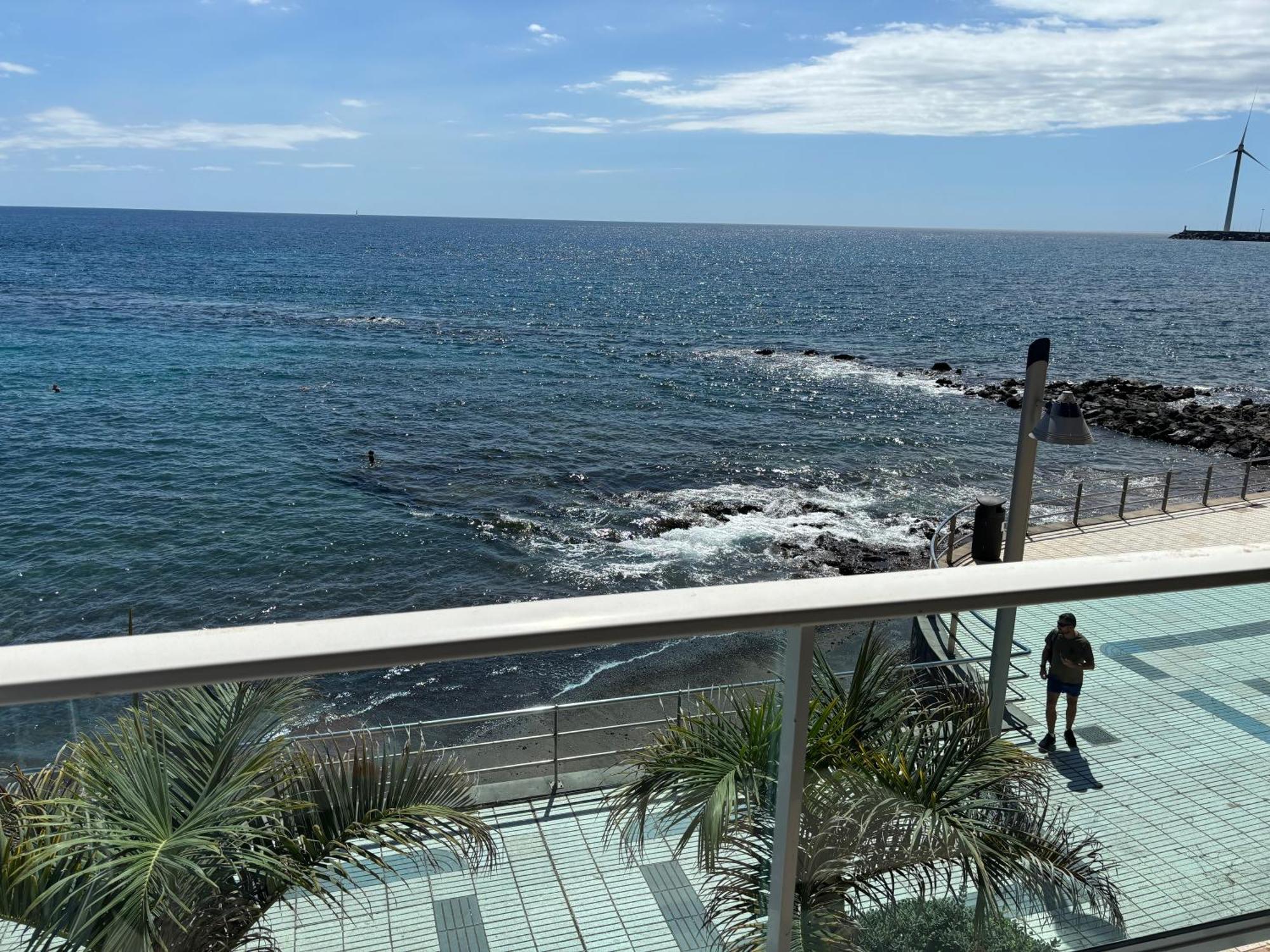 Apartmán Vivienda 1ª Linea Mar En Paseo Maritimo Arinaga Exteriér fotografie